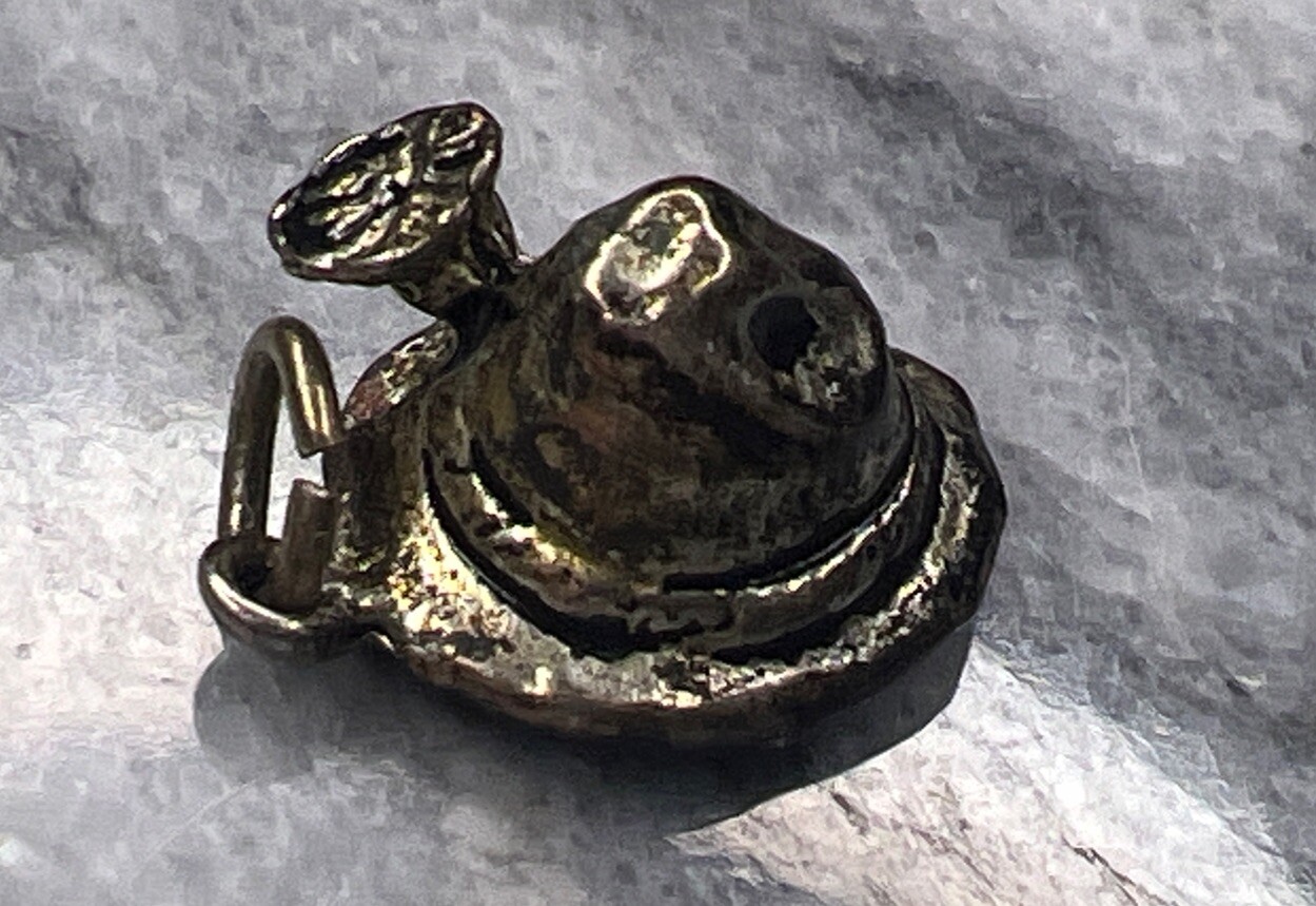 800 Silver ~ Alpine Hat - German Tryolean hat cha… - image 1