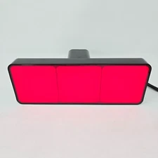 Red Reflector Hitch Cover LED Brake Signal Reverse Light 2" Receiver Truck Tow