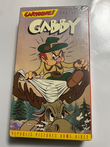 KRESKÓWKI Z TAŚMĄ GABBY VHS NOWE ZAPIECZĘTOWANE DARMOWE S/H - Zdjęcie 1 z 2