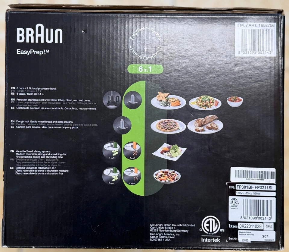 Braun Easy Prep Food Processor - Image 3 of 4