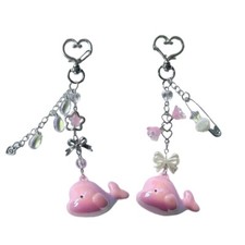 Unique Whale Heart Charm for Personalizing Your Fashion Accessories Daily Use