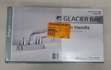 Glacier Bay Aragon 4 in. Centerset 2-Handle Laundry Faucet Chrome