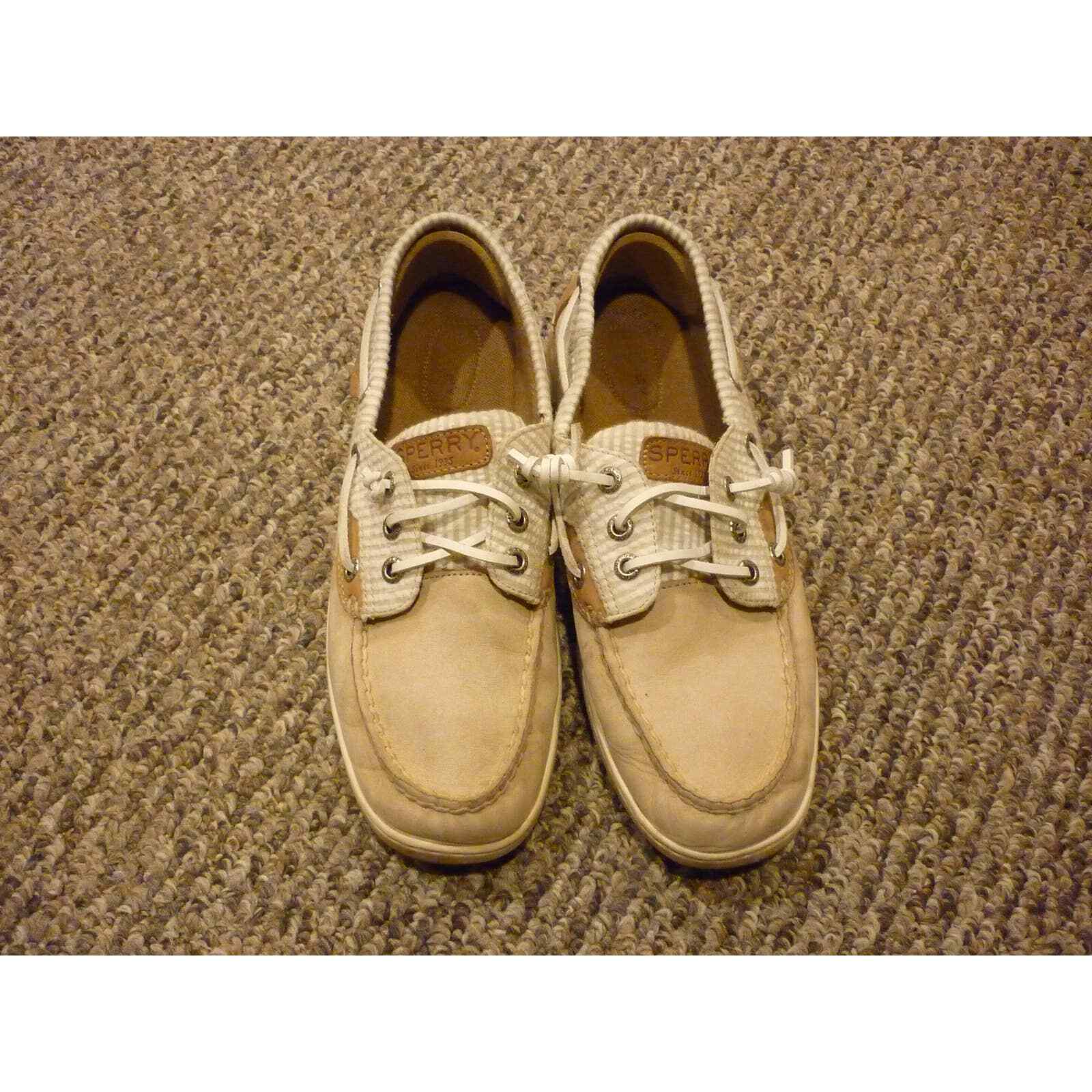 Sperry Women's Rosefish Seersucker Oat 