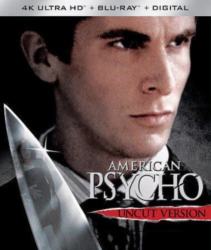 AMERICAN PSYCHO (4K MASTERING) (WITH BLU-RAY) (2 PACK) (AC3) (DOLBY) (SUB) NEW - Picture 1 of 2