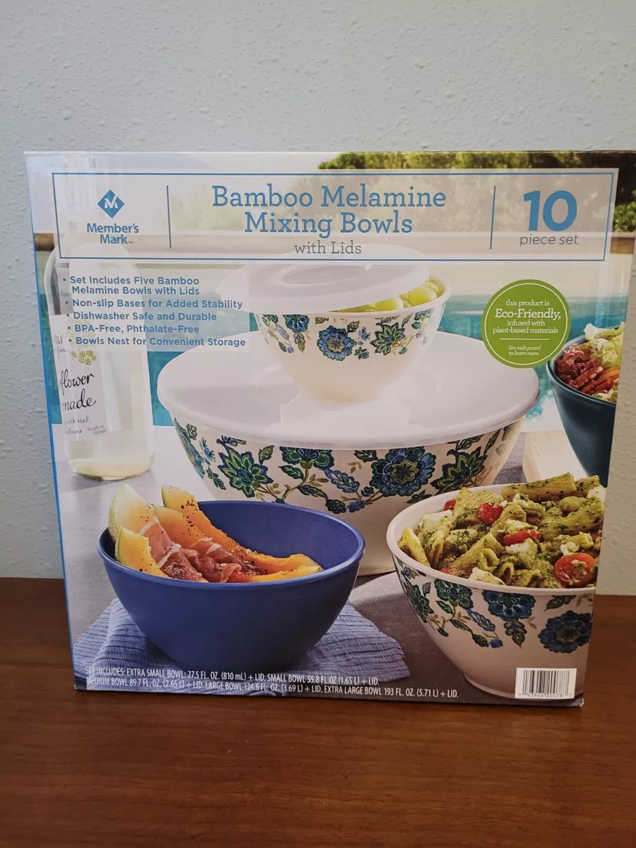 10-Piece Melamine Batter Bowl Set