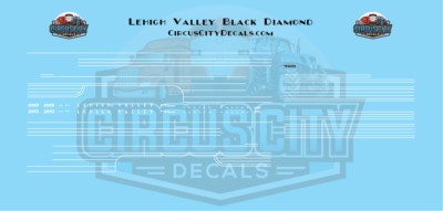 Lehigh Valley Black Diamond N Scale