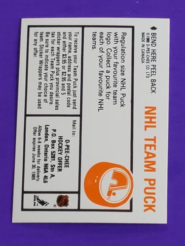 1988-89 OPC O-PEE-CHEE MINI HOCKEY STICKERS TRADING CARDS YOU PICK 50% OFF 2+ - Picture 96 of 258