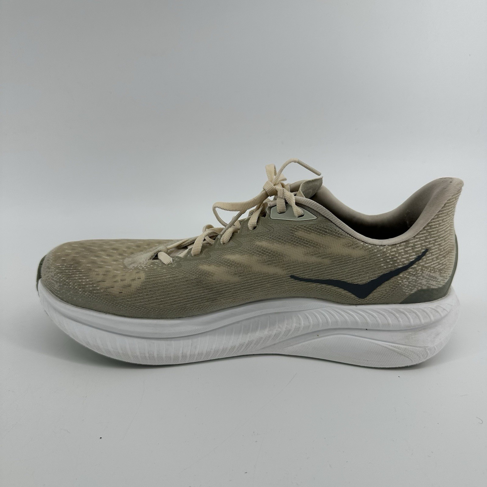 SAOLA Scarpe Hoka One One Mach 6 uomo 11 D beige da corsa avena latte orzo 1147790 OKB