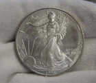 1996 US Silver Eagle $1 Gem Unc Key Date Original..
