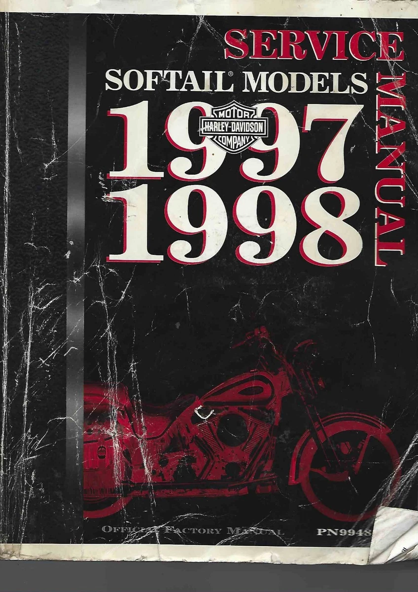 Harley-Davidson Motorcycle Manuals and Literature 1997 Year of