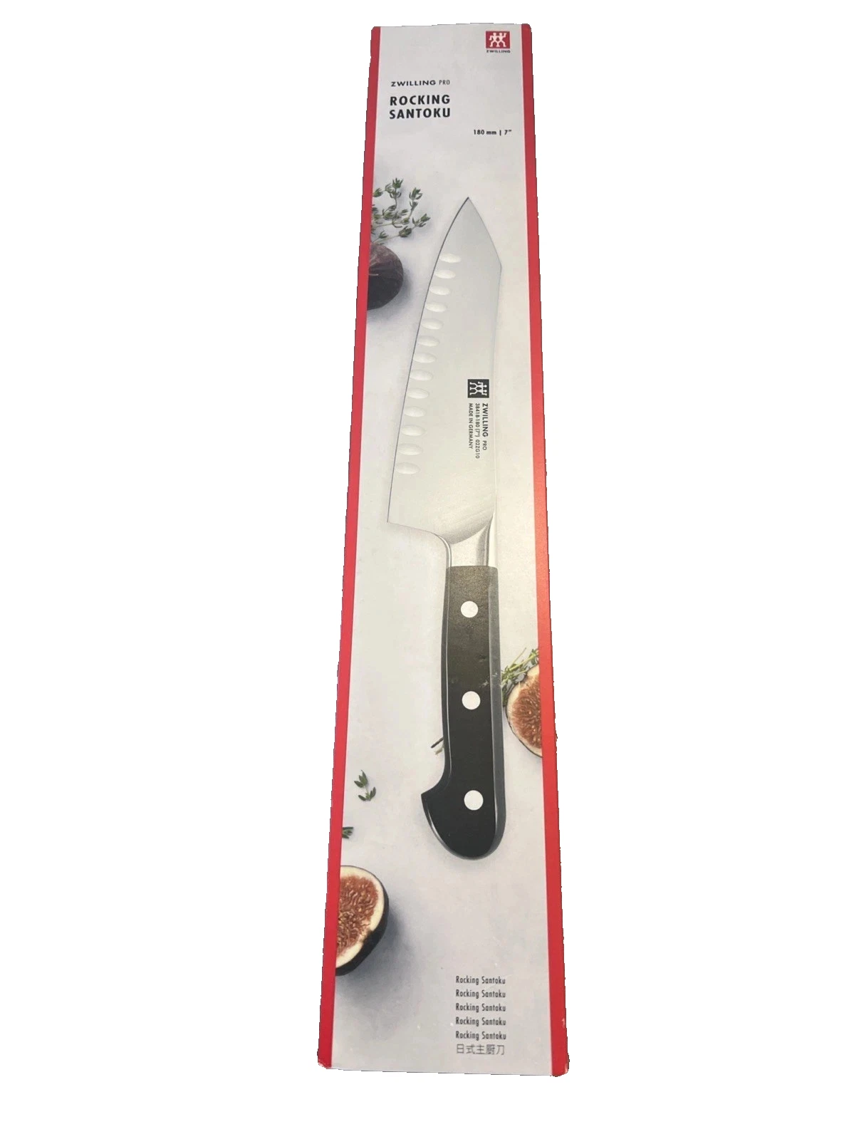 NEW ZWILLING Pro Hollow Edge Rocking Santoku Knife - 7-inch #1002845 (38418-183)
Opens in a new wind
