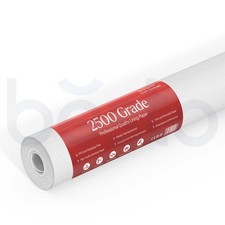 2500 Grade 10M Roll Lining Paper for Walls Thick Paintable White Wallpaper DIY