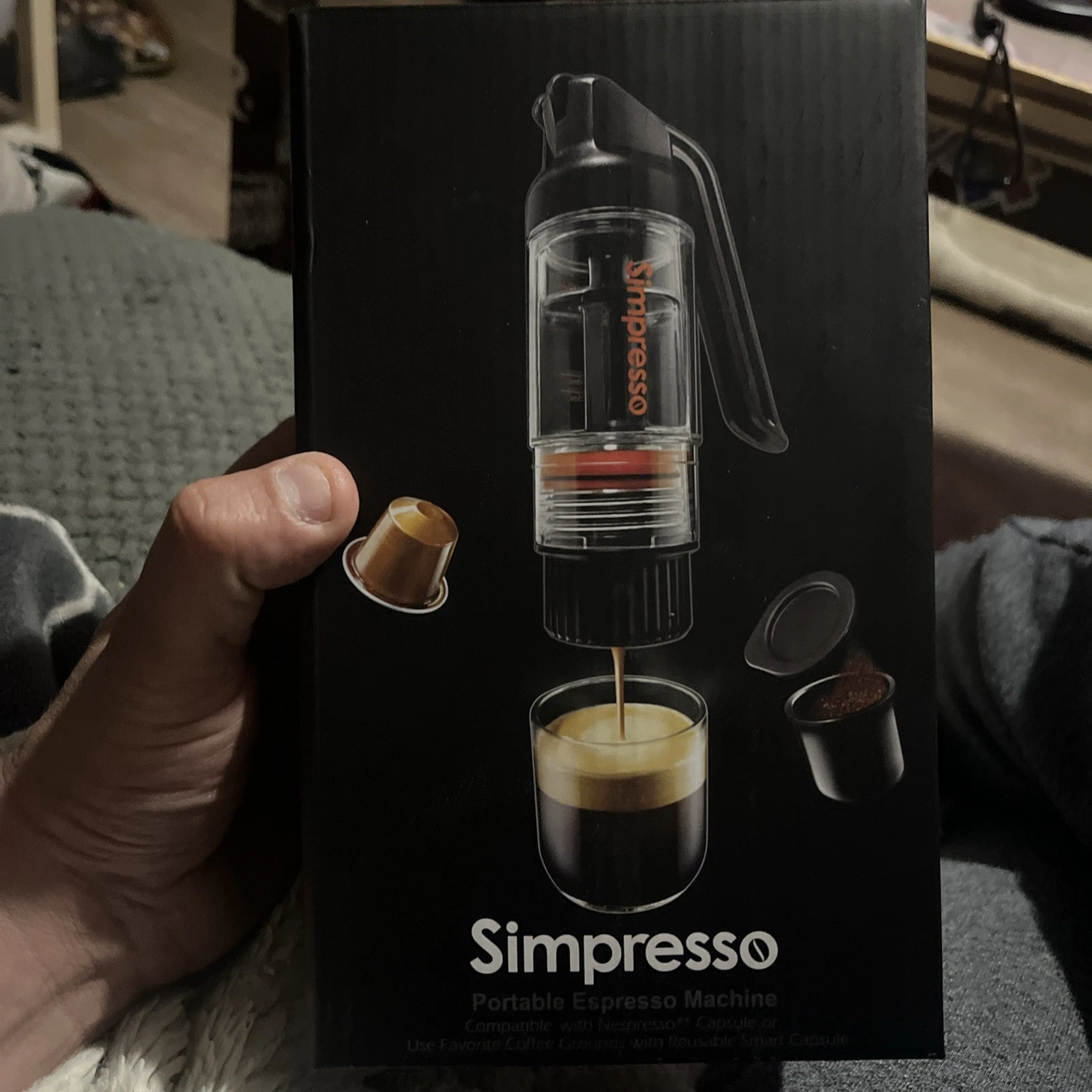 Simpresso Portable Espresso Maker (Premium Travel Package) Accessories Included