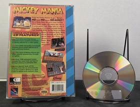 Mickey Mania [Sega CD] w/Manual, Case