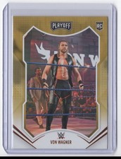 2022 Chronicles WWE Playoff Bronze Von Wagner Rookie #169