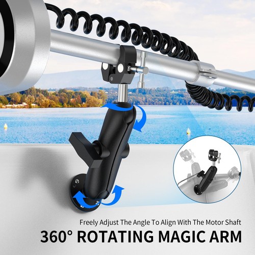 Heavy Duty Trolling Motor Stabilisator - Schnellspanner für RAM Mount Trolling - Bild 5 von 7