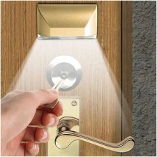 Home Keyhole Light by Battery Operated Auto Sensor Motion Detector Light with...