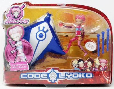 Code Lyoko - Aelita (Virtual) mit Zubehör & Mantis - Figur ca. 12cm