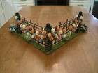 Rose Covered Corner Victorian Fence w/2 Garden Beds 1:12 dollhouse miniature #1 — photo 8