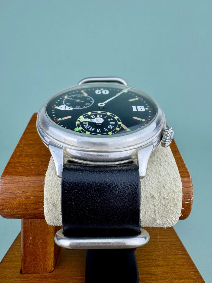 Relojes de pulsera ZIM Reguladores para hombre reloj mecánico grande URSS Foto 3 de 4