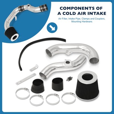 For 02-07 Subaru Impreza WRX STI 2.0L 2.5L Turbo Cold Air Intake