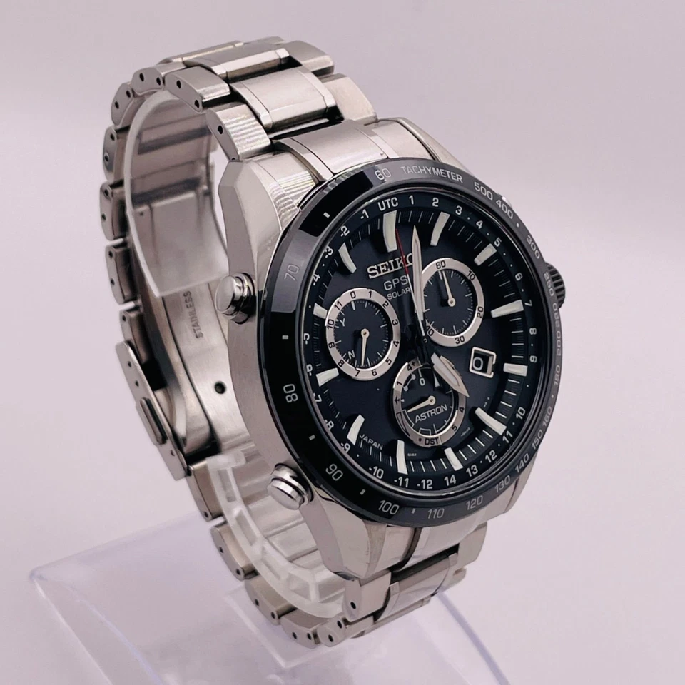 Хронограф солнечный Seiko Astron серия 8X SBXB011 GPS спортивная линия 8X82-0AC0 - Изображение 4 из 4