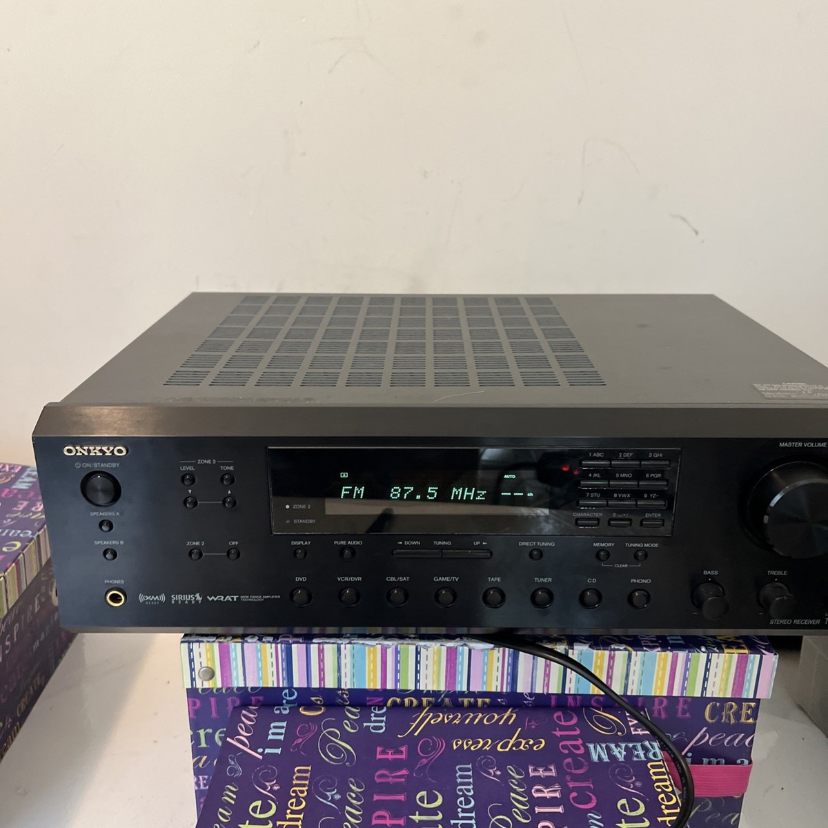 Onkyo TX 8555 2 Channel 100 Watt Receiver for sale online | eBay