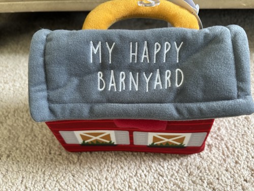 NEW Carters My Happy Barn Yard Plush Mini Play Set Farm Animals Cow Pig Horse - Picture 3 of 10