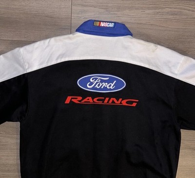 Vintage Racing Champions Embroidered Ford NASCAR Zip Lined Racing