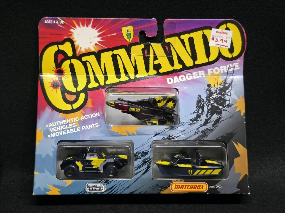 Matchbox Commando Dagger Force 3-Pack Lot - Image 3 of 4