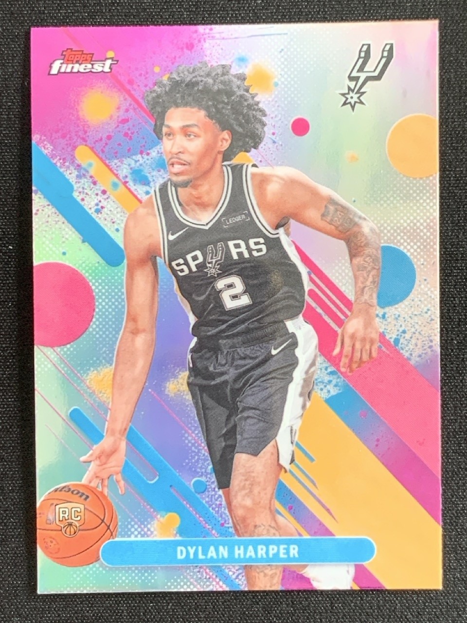 Dylan Harper 2025-26 Topps Finest Common Refractor Base RC #2 -bv4