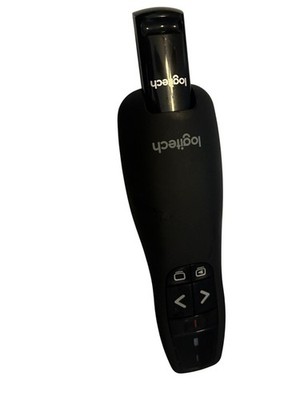 Logitech R400 Wireless Presentation Pointer Remote w/ USB Receiver, Black