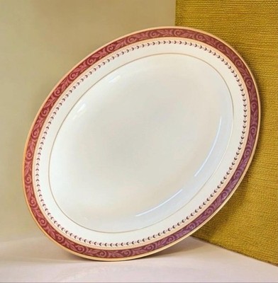 Royal Doulton - Kaspisch - Servierplatte - Rotgold - English Bone China