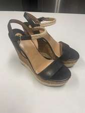 Salvatore Ferragamo Wedge Espadrilles Woman s Size 6