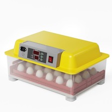 Wiltec Couveuse automatique 100W 24 œufs Retournement automatique Indicateur LED