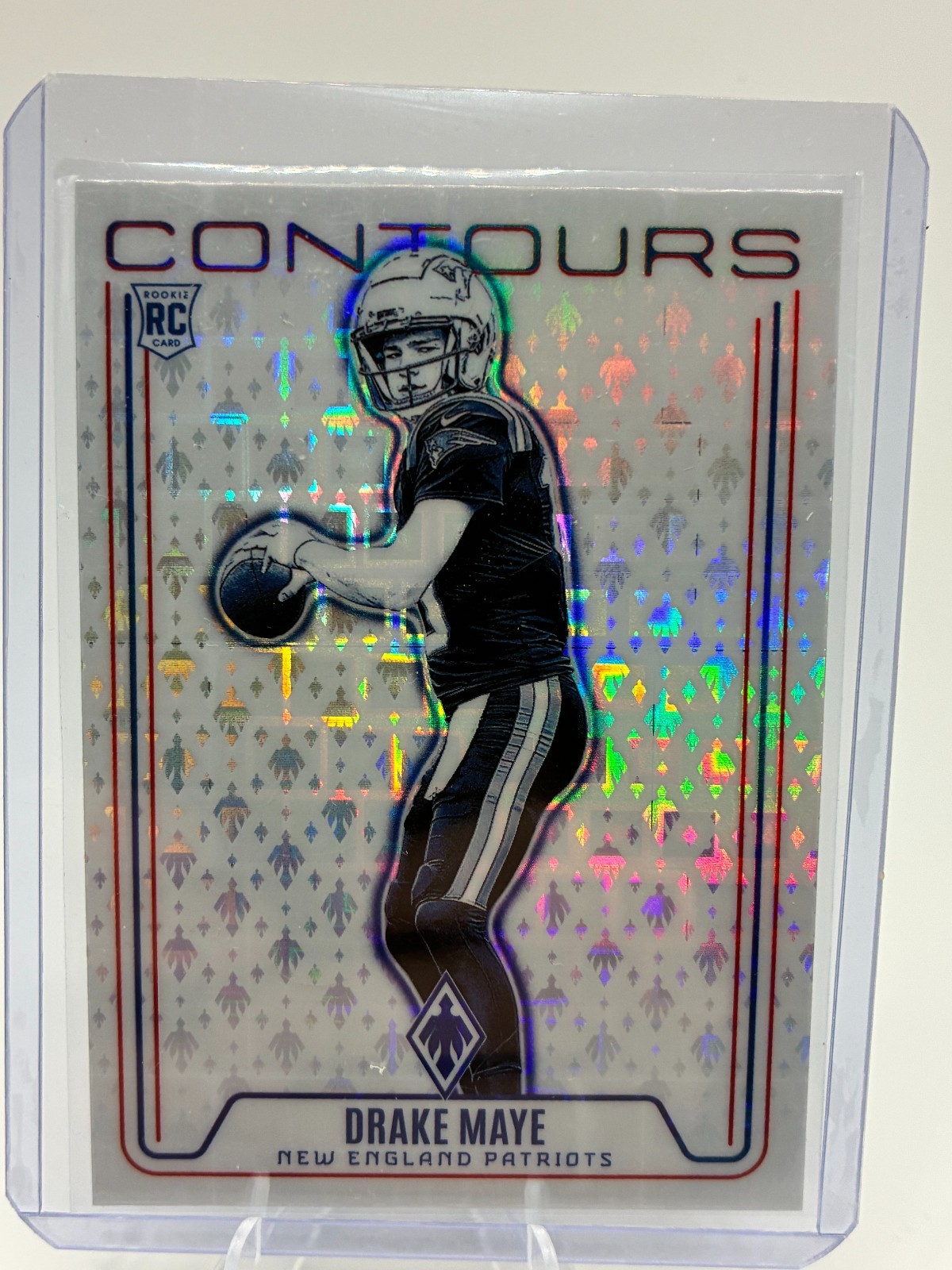 2024 Panini Phoenix - Contours Drake Maye #CON-DME Pandora (RC) SSP - MINT!