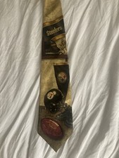Pittsburgh Steelers Tie Silk Necktie NFL Football Logo