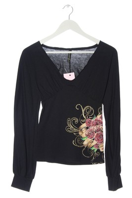 ECKORED Longsleeve Damen Gr. DE 34 schwarz-pink Casual-Look