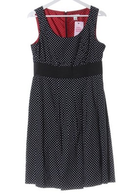 CATO Trägerkleid Damen Kleid Gr. DE 42 schwarz-weiß Elegant