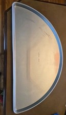 Commercial Pizza Pan, Half Round Size, 14" Radius Made USA, Lightly Used