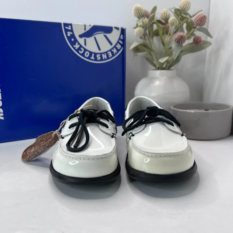 Birkenstock Tennessee Patent Leather Loafer Regular Fit Women's 5/EU 36 NWB FLAW - Image 2 of 4