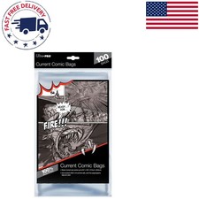 Clear Comic Book Bags - 100 Count for Modern Comics Organization