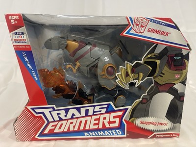 Transformers Animated GRIMLOCK Voyager Class Figure NEW 2008 Nice Box Hasbro 