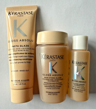 KERASTASE GLOSS ABSOLU Bain hydra glaze & Insta Glaze & Gloss Drops  REISEGRÖSSE