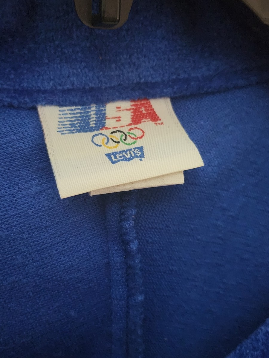【米国製ヴィンテージ】Levi's1980オリンピックトラックスーツ Lサイズ 米国製ヴィンテージ】Levi's1980オリンピックトラックスーツ L