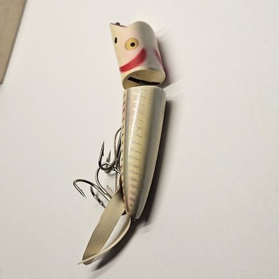 Rare! Vintage HEDDON KING ZIG-WAG 1950 US NAVY ISSUE Fishing Lure