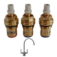 Franke Triflow Corinthian Replacement (FR9145, FR9146) Valves Spares Trio