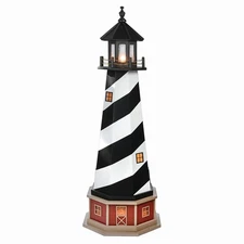 Cape Hatteras NC Replica Wood Garden Lighthouse - Amish Built