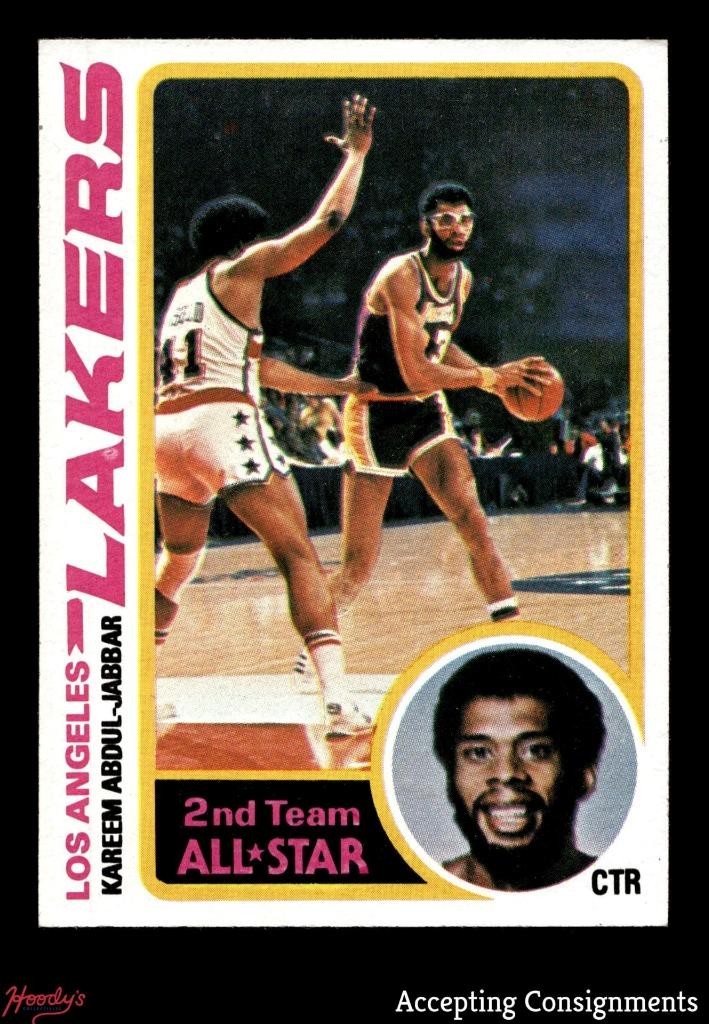 1978-79 Topps #110 Kareem Abdul-Jabbar EX - EX/MT Lakers