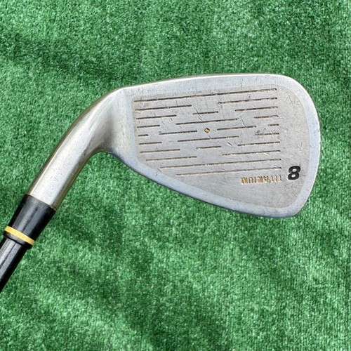 TOP FLITE Tour Ti 8 Ferro 36,5" Muscolare Albero Grafite R70 Light Flex RH Ottimo - Foto 3 di 8